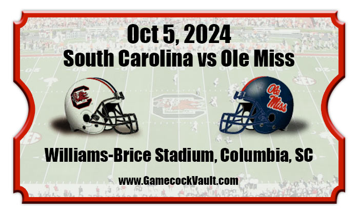 2024 South Carolina Vs Ole Miss