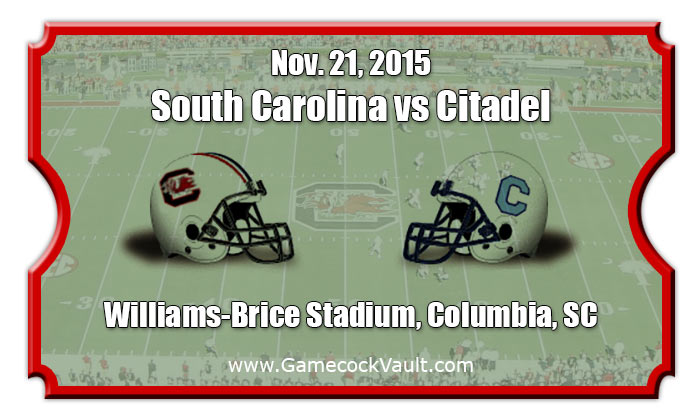 2015 South Carolina Vs Citadel