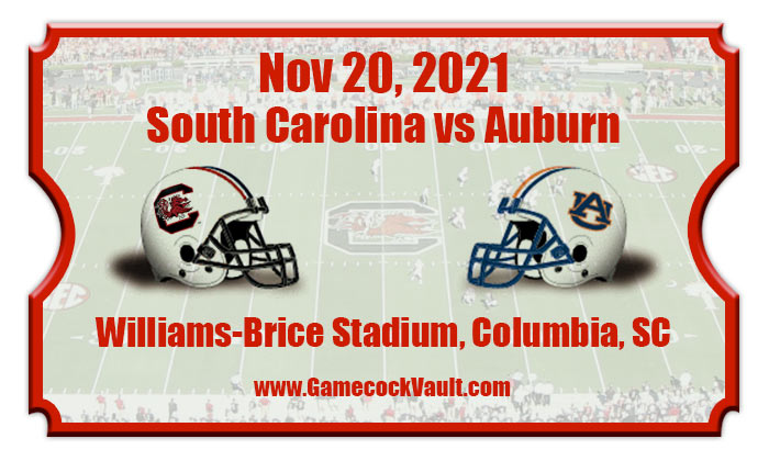 2021 South Carolina Vs Auburn