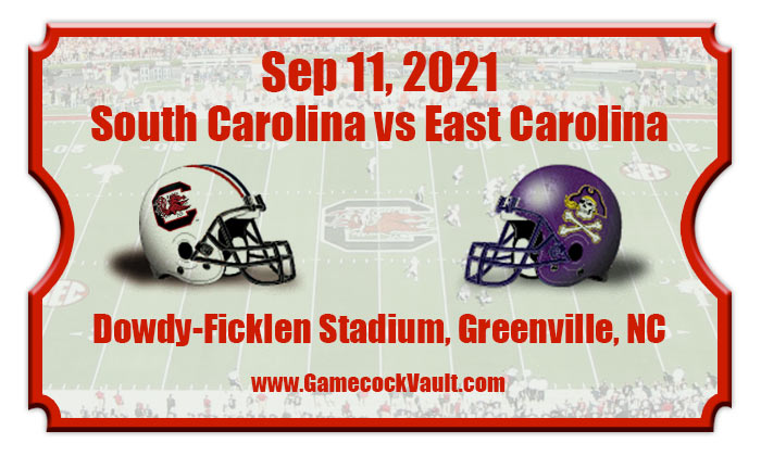 2021 South Carolina Vs East Carolina