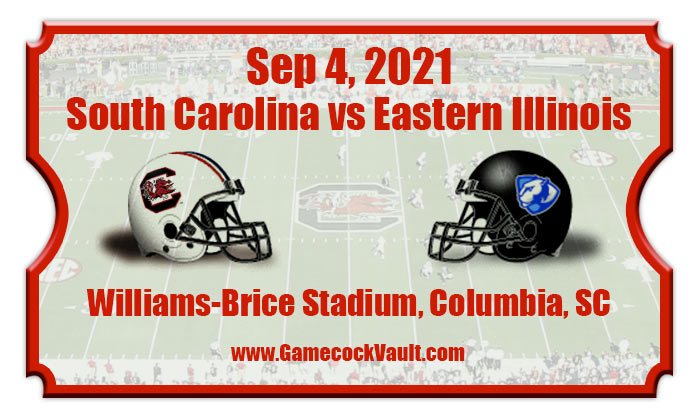 2021 South Carolina Vs Eastern Illinois