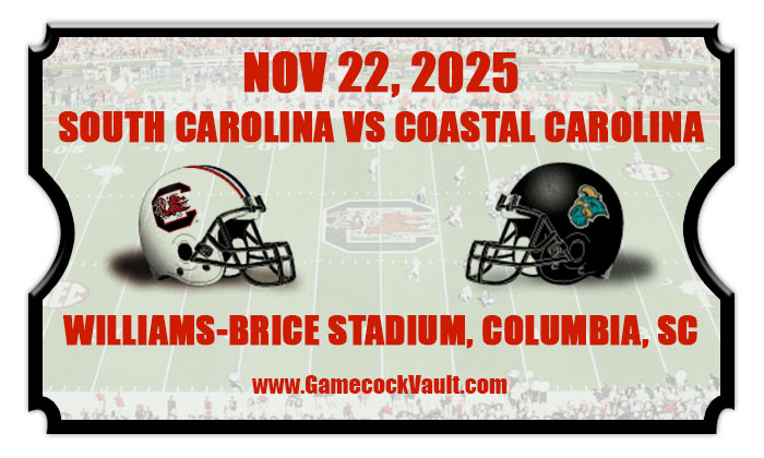 2025 South Carolina Vs Coastal Carolina